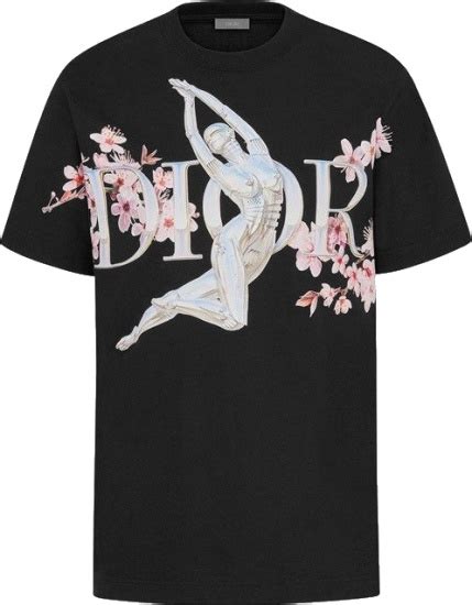 dior sorayama tshirt|dior sorayama cherry blossom shirt.